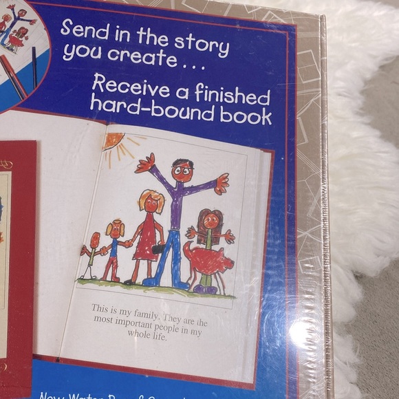 Vintage IlluStory Write & Illustrate Your Own Book Best Kid Toy Award Gold Seal - Picture 2 of 8